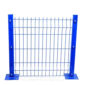 BEST Wire Mesh Fence Manufacturer PE Coated and PVC Coated Welded Wire Fencing Curvy Welded Wire Mesh Fence/BOLI WIRE MESH QUALITY WELDED WIRE FENCING thumbnail-4