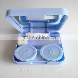 Crazy Eye Contact Case, Mirrored Plastic Contact Lens for Girl thumbnail-2