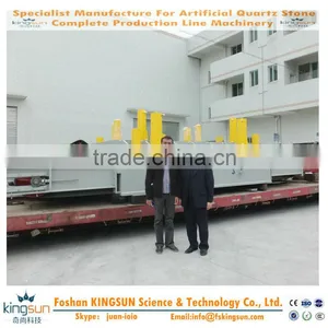 Good Quality Best Selling Machine Used for Quartz /600 M2/ 8 Hours Stone Making Equipment/Stone Pressing Machinery thumbnail-2