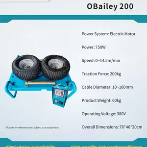 Heavy-Duty Cable Conveyor System for Industrial Material Handling - Durable Steel Construction thumbnail-1