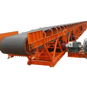 Customized Industrial Fixed Belt Conveyor DSJ80/40/2x110 for Mining, Heavy Duty Industrial Material Handling Equipment thumbnail-1