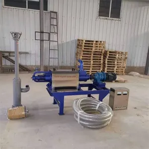 Stainless Steel Square Shell Feces Dehydrator, Distiller's Grains, Bean Dregs and Cow Dung Separator, Pulp and Ranch Squeezer thumbnail-2