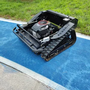 Vigorun VTLM800 Lawn Mower 200m Remote Control 48V / 1000W Servo Motor Battery Mower for Tea & Coffee Plantations thumbnail-1