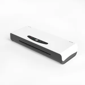 Premium Pro 4-Roller Laminator 9.5-inch A4 Laminating Hot Lamination Machine One Minute Warm-Up 125 Microns 5 Mil (LM441B) thumbnail-1