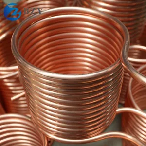 5/8 3/8 Copper Tube Roll Price Per kg Air Conditioner Copper Pipe Coil thumbnail-1