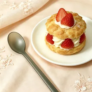 Factory Wholesale Low Price Transparent Mini PS PP Scoop for Ice Cream Dessert Tea thumbnail-5