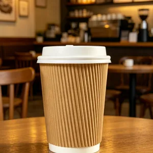 ZeroLiner Plastic-Free Compostable Hot Beverage Cups thumbnail-1