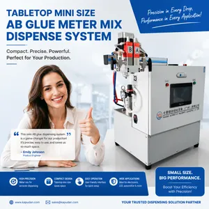 2-Part Polyurethane PU Adhesive Glue Dispensing Machine Mixing Machine for Sensors and Wire Glands and Board thumbnail-3