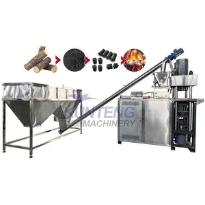 Sawdust Hookah Charcoal Briquette Machine Production Line Hookah Charcoal Making and Drying Machine thumbnail-1
