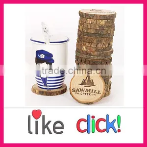 Wood Drink Coasters Wholesale, Wooden Coasters With Logo thumbnail-1