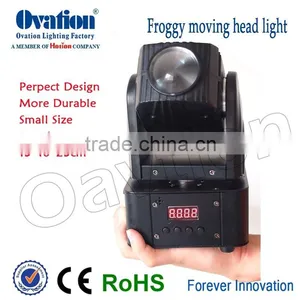10W Small Base 4 In1RGBW Mini LED Moving Head di Stage Light From China Factory thumbnail-4