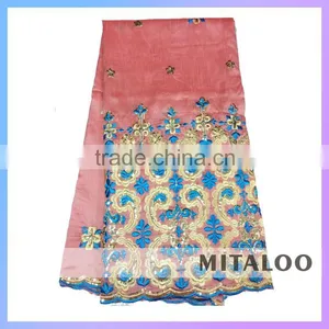 Mitaloo MGP0035 Fashionable George L:ace Fabric Fantastic Design George Lace For Party thumbnail-1