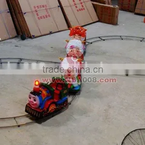 QHRT-08 Qingheng Vivid Cartoon Character Electric Toy Train thumbnail-2