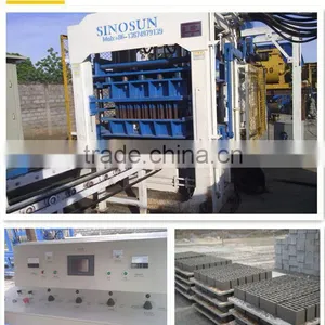 QT10-15 High Productivity Electric Power Brick Machine thumbnail-1