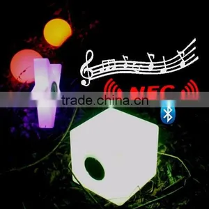 LED Luminaries Cube With Bluetooth Stereo & Remote Control YXF-4343B thumbnail-1