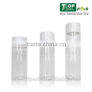 Transparent Bottle Body , White Cap With PP Inner Plug 100ml ,150ml ,120ml thumbnail-6