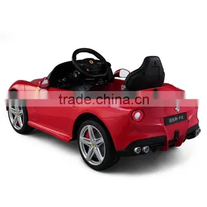 Battery Opreated PP Plastic Type Ferrari F12 Licensed Ride on Car for Kids thumbnail-5