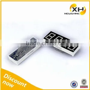 XH-3941BBW Common Anode NEWSHINE FND 0.39 Inch Blue 7 Segment Display LED Number 4 thumbnail-1
