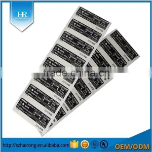 High Quality Printing Glossy Waterproof Adhesive Synthetic Paper Sticker thumbnail-1