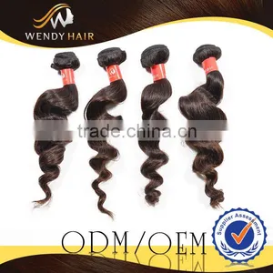 First Class Quality Sample Order Accepted Peruvian Virgin Remy Clip in Hair Extension thumbnail-1