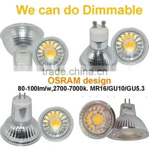 Hot Sale Spotlight Fitting GU5.3 Led Spotlight 5w Cob Chip Led Lamp thumbnail-4