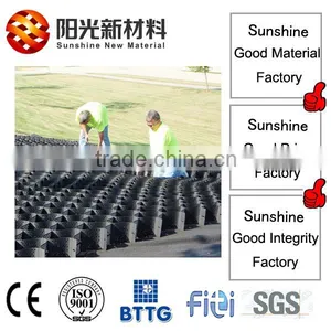 Sunshine HDPE Geocell Used for Slope Protection thumbnail-2