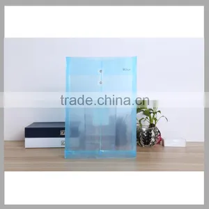 Transparent Envelope Shape Clear Bag Pocket Files Plastic Document Bag With Strings thumbnail-5