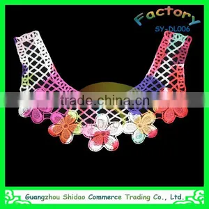 2016 Hot Sale Wholesale African Dubai 3D Flower Lace Fabric for Weeding Dress thumbnail-1