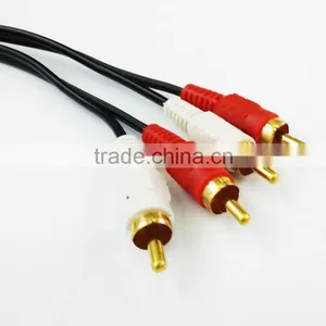 Manufacture Price Gold Plated RCA Cable With Audio Data Transmission thumbnail-5