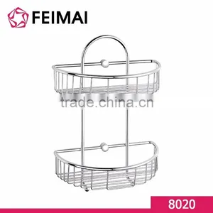 Bathroom Accessories Shelf Corner Shower Caddy Hanging Baskets thumbnail-1