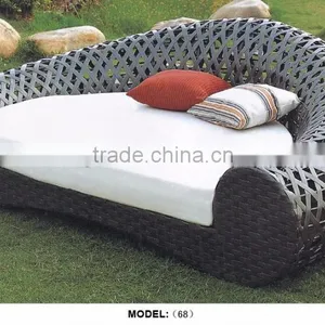 Luxury Outdoor Swimming Round Pool Sunbed With Backrest Sell Hot in 2015 thumbnail-5