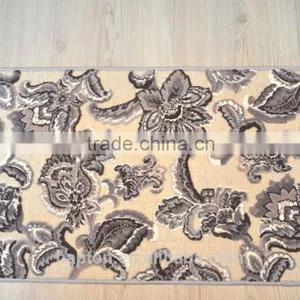 Microfibre Polyester 50*80cm With Latex Back Anti-slipping Wilton Jacquard Mat thumbnail-5