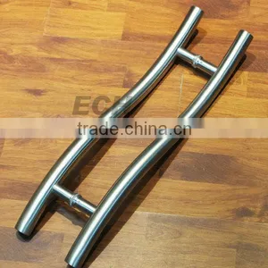 Stainless Steel Bathroom Glass Door Handle thumbnail-1