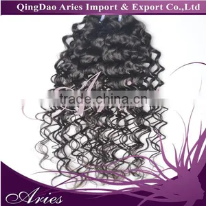 100% Virgin Peruvian Curly Hair Extensions 1 Bundle Human Hair Weaves Weft thumbnail-4