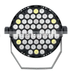 Professional 54W 54LEDs Stage Lighting Auto/Master/Slave/DM512 RGBW LED PAR Light Strobe 8 Channel Party Disco Show AC100 -240V thumbnail-2