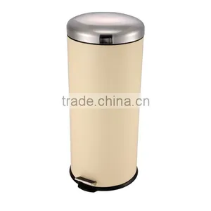 2014 New Design Stainless Steel Dustbin Type Metal Waste Bin thumbnail-3