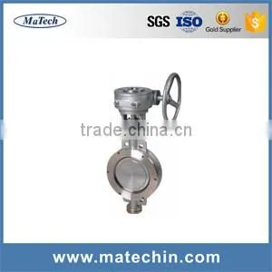 OEM Precision Sanitary Butterfly Valve For Industrial, Undercut Disc Butterfly Valves thumbnail-1