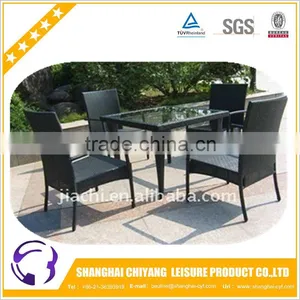 PE Rattan Corner Dining Set thumbnail-1