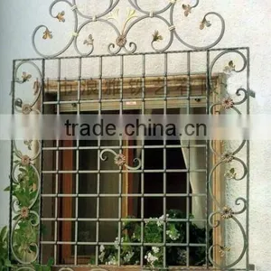 2013 Top-selling New Modern Steel Window Grill Design thumbnail-1