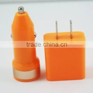 Factory Sell USB Travel Charger USB Home /Car Charger Set 5V 2.1A for IPhone 6 For Universal Phone thumbnail-4