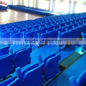 For Multipurpose Indoor Athletic Venues Retractable Telescopic Bleachers thumbnail-1