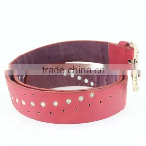 Women's Fashion Rhinestone Studded Belt With Shiny Gold Rhinestone Buckles in Yiwu thumbnail-4