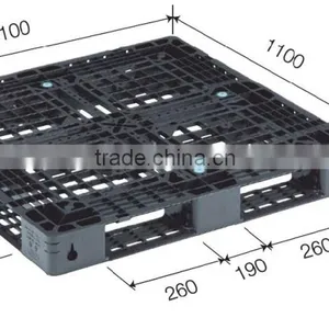 1100x1100x120 mm Malaysia Plastic Pallet for Export thumbnail-1