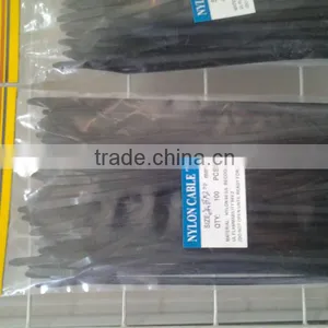 Specialize in Self-locking 9*500 PA66 Nylon Binding Ties (UL Approved ) thumbnail-1