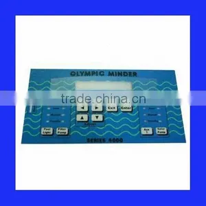 Custom Made Embossed Membrane Control Faceplates thumbnail-1