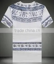 White Short Sleeve Shirts for Men thumbnail-1
