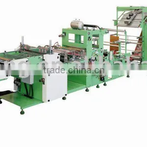 Three Servo Motor Driven High Speed Side-Weld Bag Making Machine thumbnail-1