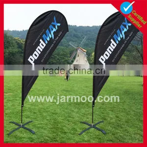 Decorative Full Color Printing Cheapest Beach Flags thumbnail-6