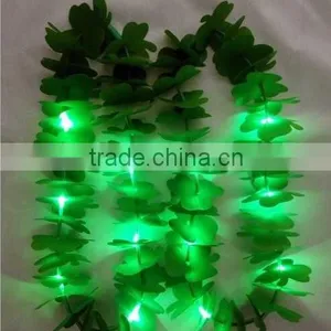 LED Flashing Necklace With Colorful Flowers for Wild Party thumbnail-1