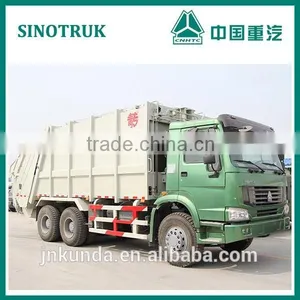 Sinotruk Howo 16 M3 Compressed Garbage Truck for Sale thumbnail-1